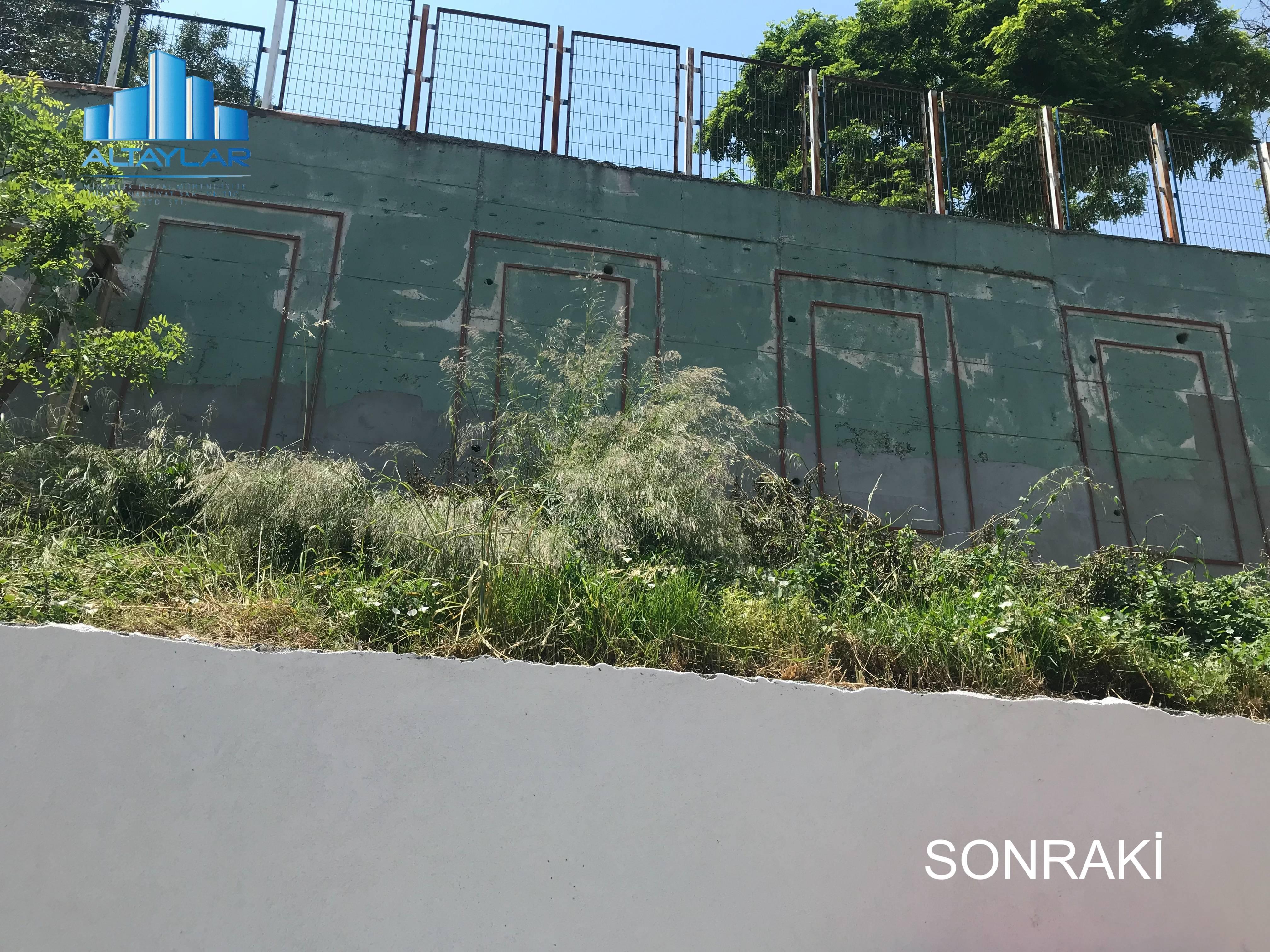 DİLOVASI İLKOKULU YIKILAN NDUVAR İYİLEŞTİRİLMESİ