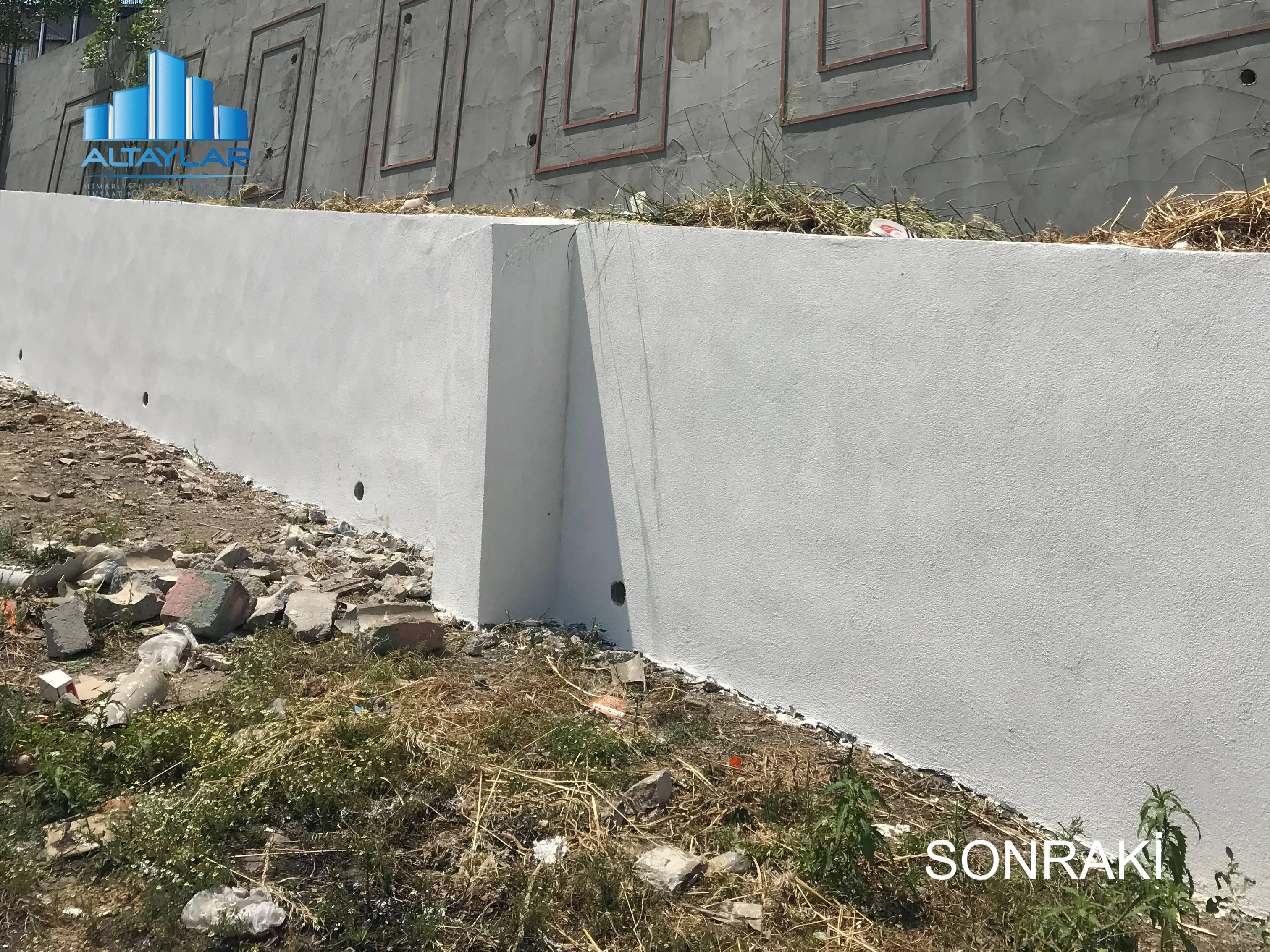 DİLOVASI İLKOKULU YIKILAN NDUVAR İYİLEŞTİRİLMESİ